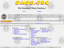 Tablet Screenshot of dmdb.org